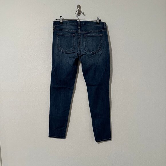 Flying Monkey Platinum Distressed Skinny Jeans MADE IN USA Size 26 (32x28) - Picture 6 of 14